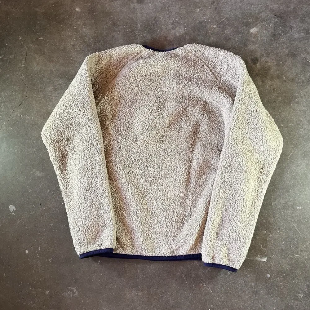 Patagonia Los Gatos Sherpa Fleece Beige Hiking/granola Sweater